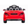 Tachan Coche de Batería Mercedes-Benz SLC 12V Rojo con Licencia, Doble Motor, Luces, Sonidos y USB