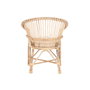 DKD Home Decor Silla de Bambú y Ratán Natural