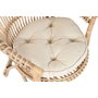 DKD Home Decor Silla de Bambú y Ratán Natural