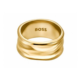 Boss Anillo 1580775L Dorado Talla L - 58