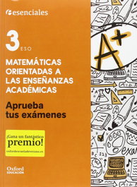 OXFORD UNIVERSITY PRESS Aprueba Matemáticas 3.º ESO. Cuaderno del Alumno. - Alberto Quero Grande