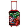 Karactermania Maleta Trolley Soft 3D Los Vengadores Almighty Rojo