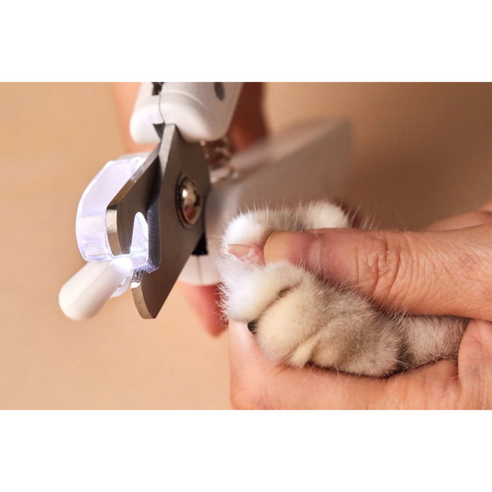 Petkit PK-N1 Cortauñas de Seguridad con Lámpara LED para Gatos y Perros Blanco Petkit PK-N1 Cortauñas de Seguridad con Lámpara LED para Gatos y Perros Blanco