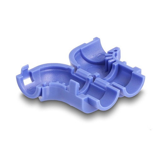DeLOCK 88122 Clips para doblar cables, 8 piezas, Azul DeLOCK 88122 Clips para doblar cables, 8 piezas, Azul