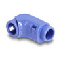 DeLOCK 88122 Clip para cables, 8 piezas, azul
