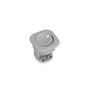 Emuca Lote de 10 interruptores para empotrar Gris
