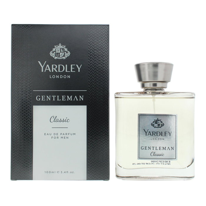 Yardley Gentleman Classic Agua de perfume para hombre 100 ml Yardley Gentleman Classic Agua de perfume para hombre 100 ml