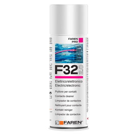 Faren Limpiador de contactos eléctricos en seco F32 2.0, 400 ml