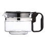 Silex Jarra Universal para Cafetera de Goteo, 800 ml, Vidrio, con Tapa Antigoteo y Altura Regulable (10.5-13 cm)