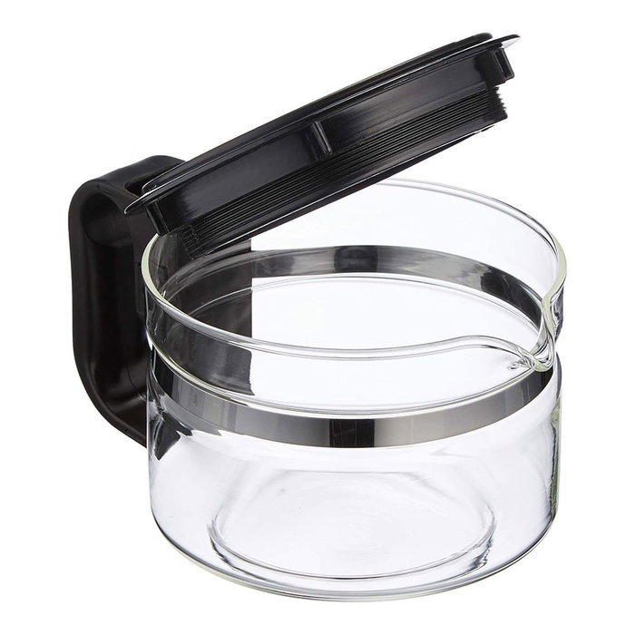 Silex Jarra Universal para Cafetera de Goteo, 800 ml, Vidrio, con Tapa Antigoteo y Altura Regulable (10.5-13 cm)