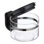 Silex Jarra Universal para Cafetera de Goteo, 800 ml, Vidrio, con Tapa Antigoteo y Altura Regulable (10.5-13 cm)