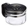 Silex Jarra Universal para Cafetera de Goteo, 800 ml, Vidrio, con Tapa Antigoteo y Altura Regulable (10.5-13 cm)