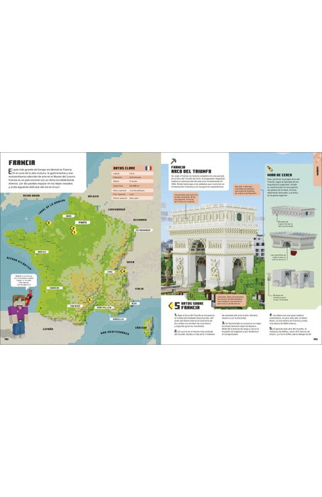 Penguin Random House Grupo Editorial, S.A.U. Minecraft Atlas del Mundo
