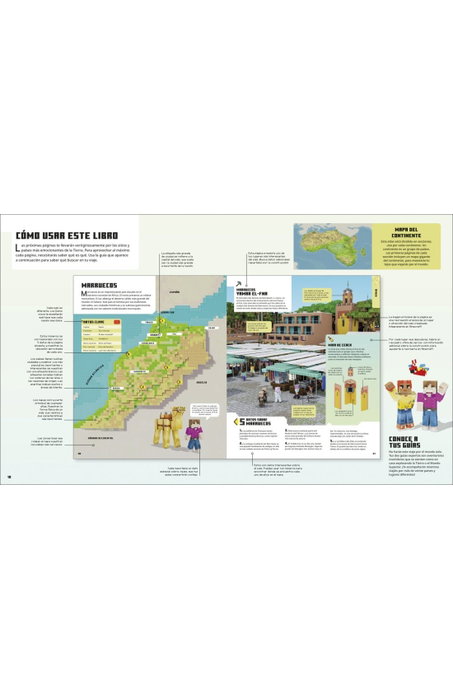 Penguin Random House Grupo Editorial, S.A.U. Minecraft Atlas del Mundo