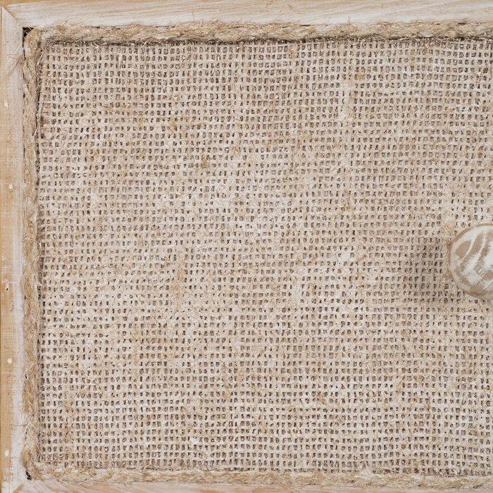 Mueble Recibidor Natural Dm-Madera 75,50 X 37 X 75,50 cm