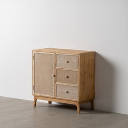 Ixia Mueble Recibidor Natural DM-Madera