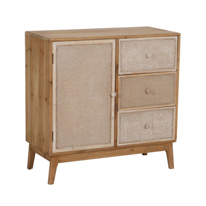 Ixia Mueble Recibidor Natural DM-Madera