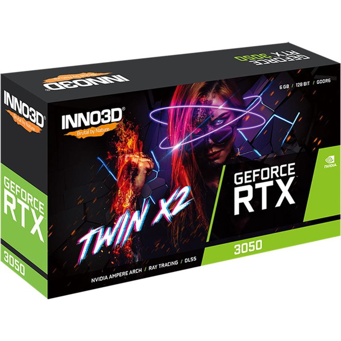 Inno3d RTX 3050 Twin X2 6 GB GDDR6