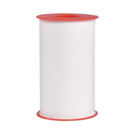 Omniplast Esparadrapo de Tela Blanco 10 cm x 10 m (5 Unidades) - Venda Adhesiva