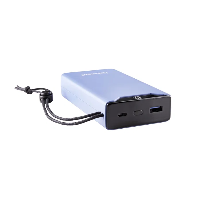 Intenso 7332055 Batería Externa Power Bank 20000 mAh Azul, Carga Rápida Power Delivery 3.0 & Quick Charge 3.0, USB-C, 20W
