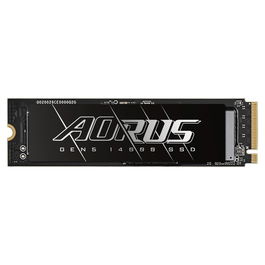 Gigabyte AORUS GEN5 14000 4TB M.2 PCI-E NVMe SSD, 14100 MB/s Lectura, 12600 MB/s Escritura