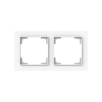 BUSCH-JAEGER 1722-44G Abdeckrahmen 2-fach Blanco BUSCH-JAEGER 1722-44G Abdeckrahmen 2-fach Blanco