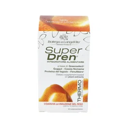 Bottega di Lungavita Super Dren Cápsulas Thermo - 60 Cápsulas