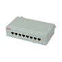 ROLINE Patchpanel 8 Puertos Cat5e Clase D Blindado Gris