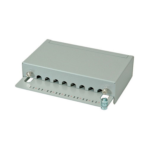 ROLINE Patchpanel 8 Puertos Cat5e Clase D Blindado Gris