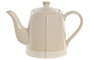 DKD Home Decor Tetera de Gres LIANGFENG 26 Beige 600ml