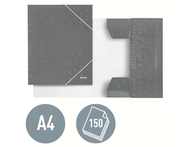 Leitz WOW Carpeta de gomas y solapas DIN A4 Surtido Pack de 6