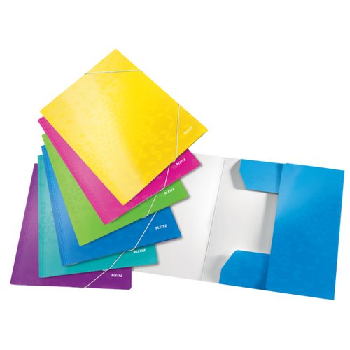 Leitz WOW Carpeta de gomas y solapas DIN A4 Surtido Pack de 6 Leitz WOW Carpeta de gomas y solapas DIN A4 Surtido Pack de 6