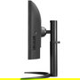 LG 34WQ75C-B Monitor Ultrapanorámico Curvo 34" WQHD IPS. USB-C 90W, HDMI, DisplayPort, AMD FreeSync, Regulable, Negro