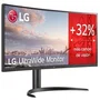LG 34WQ75C-B Monitor Ultrapanorámico Curvo 34" WQHD IPS. USB-C 90W, HDMI, DisplayPort, AMD FreeSync, Regulable, Negro