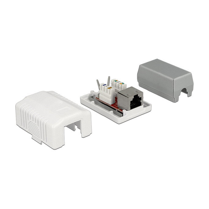 DeLOCK 86196 Toma de red 1 Puerto Cat.6A RJ-45 DeLOCK 86196 Toma de red 1 Puerto Cat.6A RJ-45