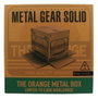 FaNaTtik Metal Gear Solid 2 Réplica Cardboard Box Antique Gold
