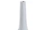 DKD Home Decor Jarrón de Resina Blanco Nokko 18x18x50 cm
