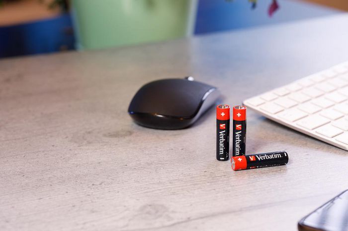 Verbatim AAA-LR03 Micro, 1.5V, Pilas Alcalinas, Paquete de 20 Unidades