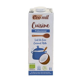Ecomil Crema de Coco Bio para Cocinar 1L