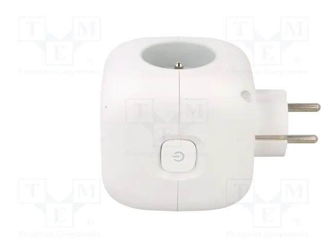 QOLTEC Regleta de alimentación con 3 conectores hembras