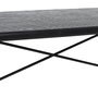 Mesa Centro Negro-Natural Dm-Metal 109,50 X 60 X 40,50 cm