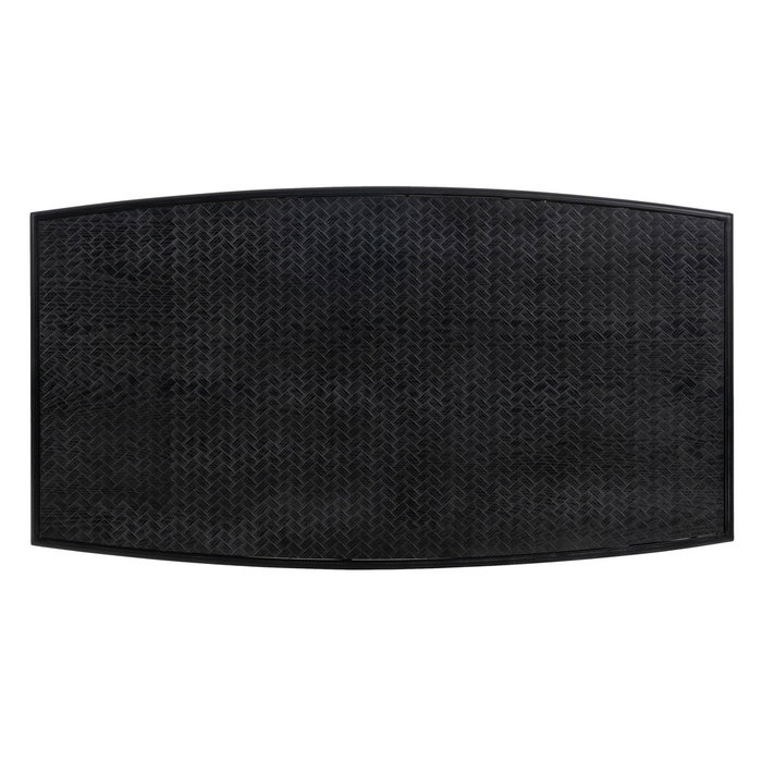 Mesa Centro Negro-Natural Dm-Metal 109,50 X 60 X 40,50 cm