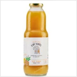 CAL VALLS Zumo Piña 1 Litro Ecológico