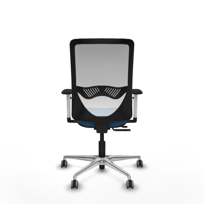 PIQUERAS Y CRESPO Silla de oficina Zulema Azul claro y Blanco