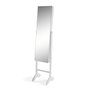 Espejo de pared Versa Blanco Espejo Madera MDF Minimalista 33,5 x 153 x 35,2 cm