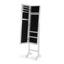 Espejo de pared Versa Blanco Espejo Madera MDF Minimalista 33,5 x 153 x 35,2 cm