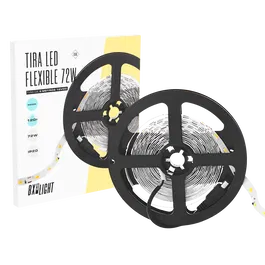 BX3 Light Tira LED Flexible 72W 6000K 12VDC 5m 3780lm IP20 Interior Blanco Frío