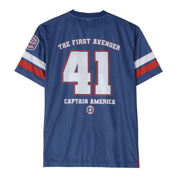 Cerdá Camiseta Corta Oversize Avengers BLUE - Talla XS (36 meses)