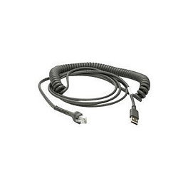Zebra Cable USB A de 2,8 m Gris