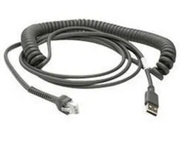 Zebra Cable USB A de 2,8 m Gris